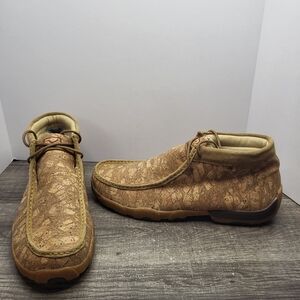 Twisted X Men's  Size 13 Wide Chukka Driving Shoes - Moc Toe - MDM0085